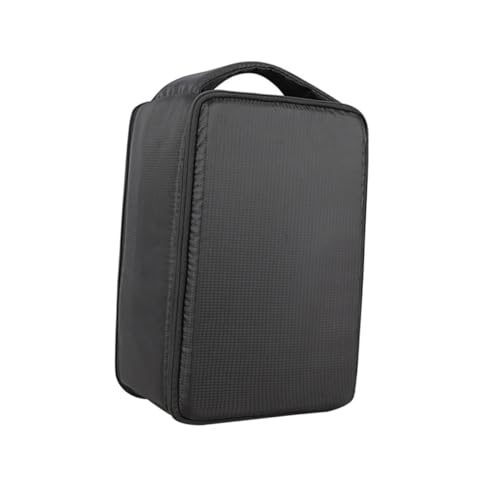 Bolsa de cámara resistente a golpes y polvo con compartimento multifuncional negro 7