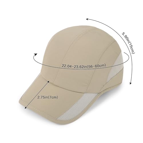 Image of HH HOFNEN Quick Dry Baseball Cap Unstructured Water Resistant Golf Hat