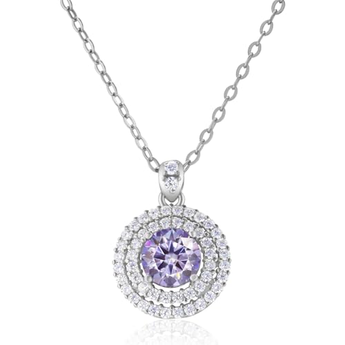 Pendentif moïssanite cadeau idéal pour mariage et anniversaire