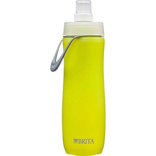 Brita Sport Water Filter Bottle, Mod Columns, 20 Ounce (Design May Vary)