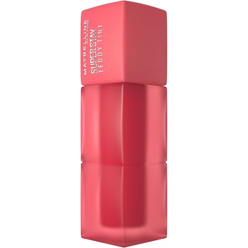 Maybelline Lip Tint Lipstick Super Stay Teddy Tint Blurred Matte Petalcore