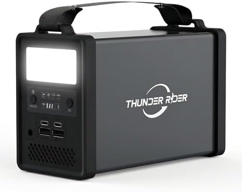Portable Power Station 300W, 299Wh Solar Generator with 4.38lbs U...