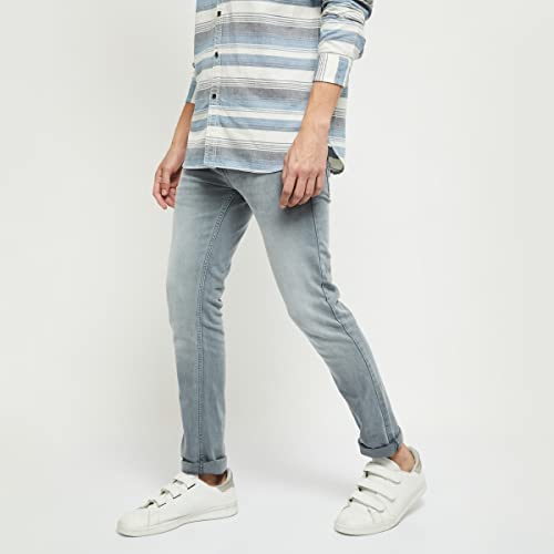 Image of Max Men Light Washed Slim Fit Jeans