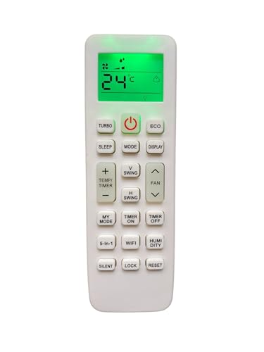 Image of Upix AC Remote No. 253 (with Backlight), Compatible /Replacement for Lloyd AC Remote Control (Exactly Same Remote Will Only Work)