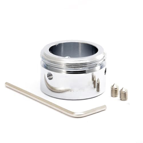 HavenDomicile Adattatore termostato per radiatore, in acciaio inox, raccordo per sistemi RA RAVL per testa termostatica M30 x 1,5 maschio (B)