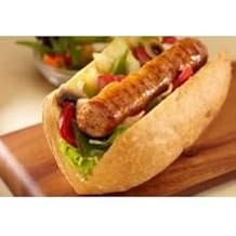 Johnsonville Heat and Serve Ultimate Hot and Spicy Cooked Bratwurst, 80 Ounce -- 2 per case.