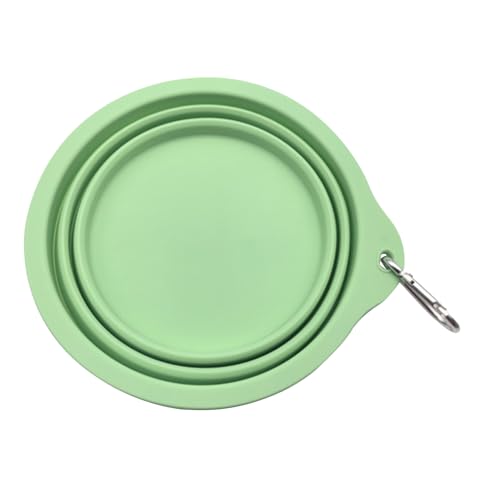 ポータブルドッグボウル | ペット 折りたたみ フードフィーダー,ポータブル 犬用 フィーディング ウォータリング ボウル キャンピングカー ビーチ ボート ハイキング 車 キャンプ アウトドア ウォーキング用