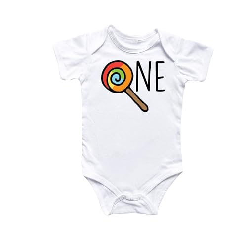 Candy Lolipop Sweet One - Baby Boy Girl Clothes Infant Bodysuit Funny Cute Newborn