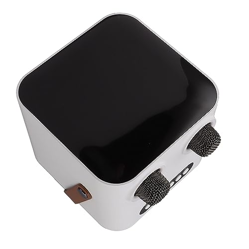 Máquina de karaokê, Elegante Conjunto de Alto-falantes Com Microfone Portátil de Luz Dinâmica 15 W C