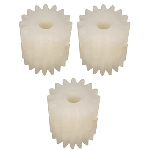 Set 3 pezzi ingranaggi per motore MA781523H compatibile con Imetec Dolcevita GR1 7126C grattugia