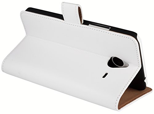mumbi Case in Book Style for Microsoft Lumia 640 XL White - Image 3