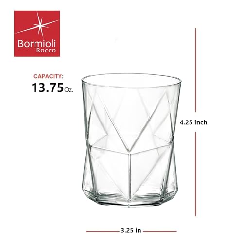 Bormioli-Rocco-Cassiopea-Double-Old-Fashioned-Glass-Set-of-4 Bormioli Rocco Cassiopea Double Old Fashioned Glass Set of 4