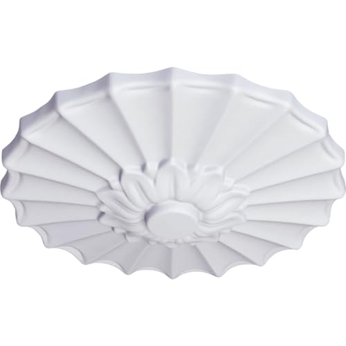 Image of 9 inchOD x 1 3 /8 inchP Shakuras Ceiling Medallion (Fits Canopies up to 1 3 /8 inch)