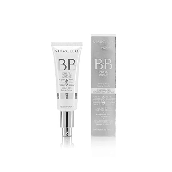 Marcelle BB Cream Beauty Balm - Fair Tinted Moisturizer, Lightweight Hydration, Hypoallergenic, Non-Comedogenic, Fragrance & Oil-Free, Cruelty-Free, 45mL