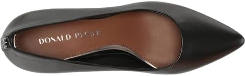 Donald Pliner 2.5, Chunky, Women’s Dress Shoes, Classic, Block Heel Pump, Black, 7.5 | Image 4