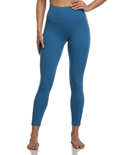 Image of Colorfulkoala Women's High Waisted Yoga Pants 7 /8 Length Leggings with Pockets | Women's High Waisted Buttery Soft Yoga Pants for Gym Workout Pilates Casual Athleisure