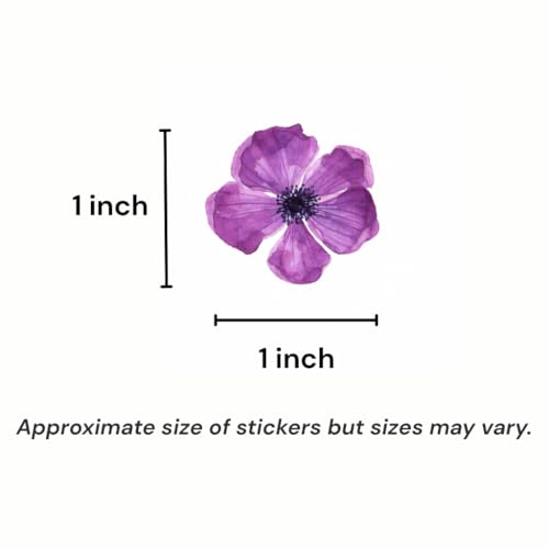 Mr. Pen- Floral Stickers Laptop, 74 pcs, Stickers for Water Bottles, Flower Stickers, Cute Stickers, Stickers for Teens, Stickers Aesthetic, Laptop Stickers, Waterproof Stickers