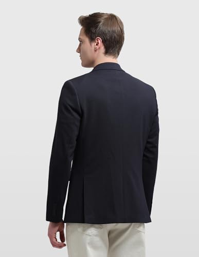 Image of Arrow Men's Textured Zero Calorie Slim Fit Blazer