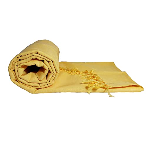 Image of Riyashree Organic Cotton Silky Soft Bhagalpuri Dull chadar lite Blanket & Duvet (52 * 94 in) Combo Pack of 2 CoDull 09 09(Lightweight, Multicolor)