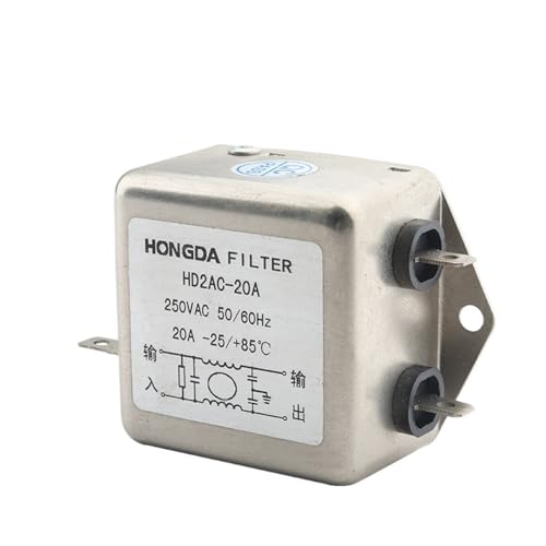 Filtre de puissance HDZAC-20A pour alimentation CA triphasée de machine outil - 3