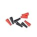 Parliky DIY Kids Outdoor Sports Arrows 6mm Plastic Arrowheads Safe for Kids Random Color