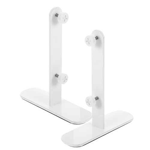 Ciieeo 2pcs Pegboard Desk Fixing Bracket Sturdy Metal Pegboard T-Shaped Bracket Table Pegboard Display Holder Home Office Desktop Pegboard Fixing Stand