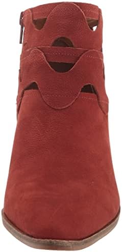 Lucky Brand Women's GEZANA Ankle Boot, Burnt Henna, 7.5 | Image 1