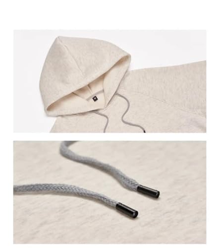 Men's Colorful Hoodies Thicken Hip Hop Streetwear Solid Fleece Sweatshirts2