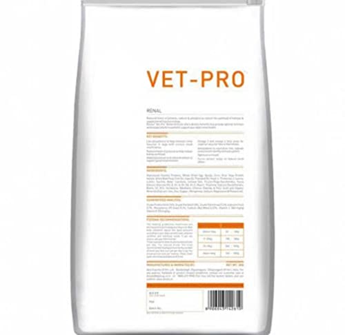 Image of Vet PRO RENAL 3 KG Dog Adult Food (Pack of 1) Prescription Diet and to Improve Kidney Function and Urinary Health of Adult Dog