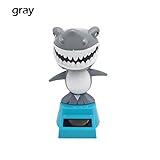 ▲ Home Desk Tänzer, Hai perfecthome Solarfigur Wackelfigur - Süßer Hai, Solarbetriebene Wackelfiguren Für Auto Armaturenbrett Dekoration Kinderspielzeug Geschenke