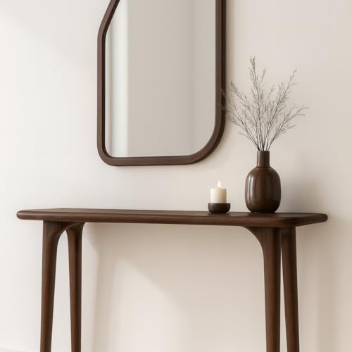 Image of 120cm Long Wooden Console Table for Living Room | Side Entrance Table for Home (120 * 30 * 77 Cm)