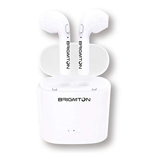 Brigmton BML-15-B auricolare per telefono cellulare Stereofonico Bianco