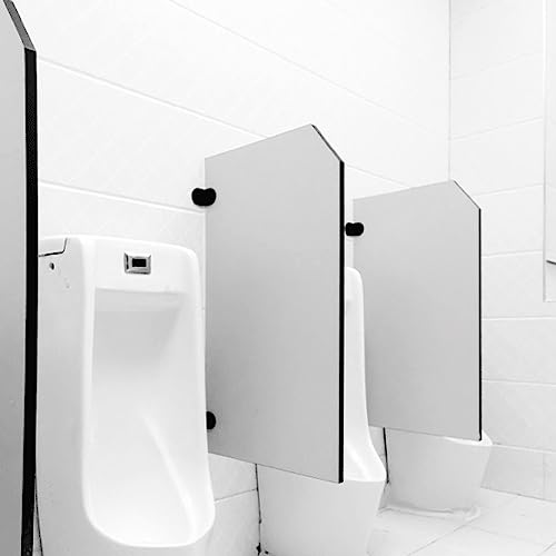 Mampara de privacidad para urinario de pared de 3 paneles para baños públicos 2