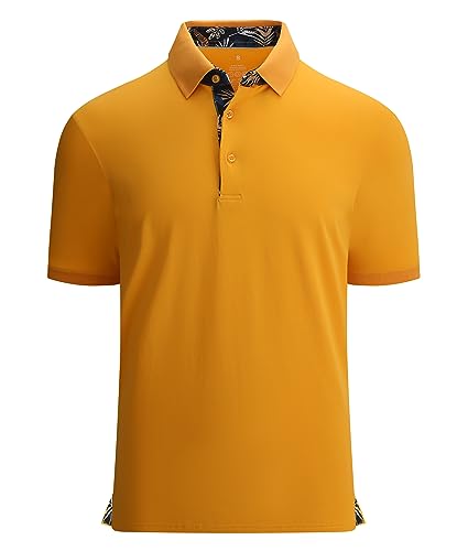 Alex Vando Mens Polo Shirts Short Sleeve Regular Fit Fashion Designed Shirt