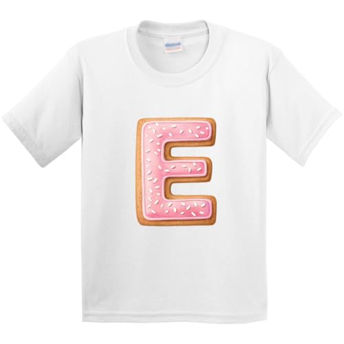 Image of inktastic Letter E Cookie Youth T-Shirt