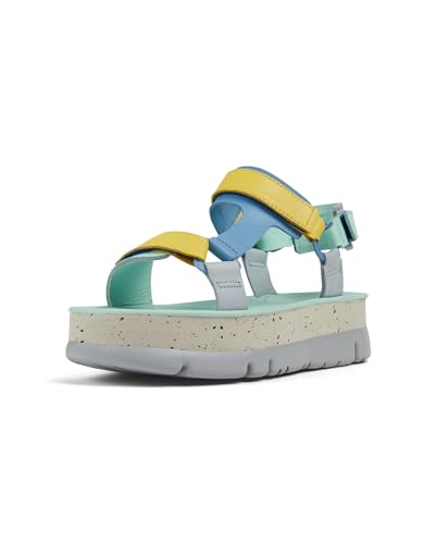 Camper Women's Oruga Up K201037 Sandals, Multicolour 032, 2 UK