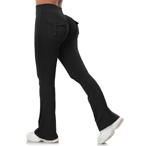 Legging sport taille haute opaque et galbant avec poches