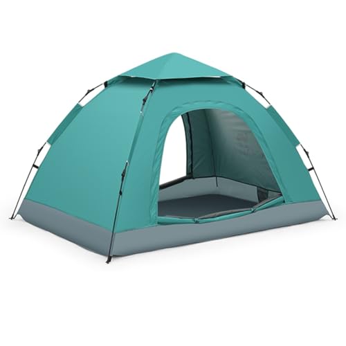 Carpa Dome para 2 personas color verde portátil ligera miniatura 1