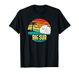 Photo Gallery retro big sur california sun & surf 80s grafica maglietta Photo Gallery retro big sur california sun & surf 80s grafica maglietta