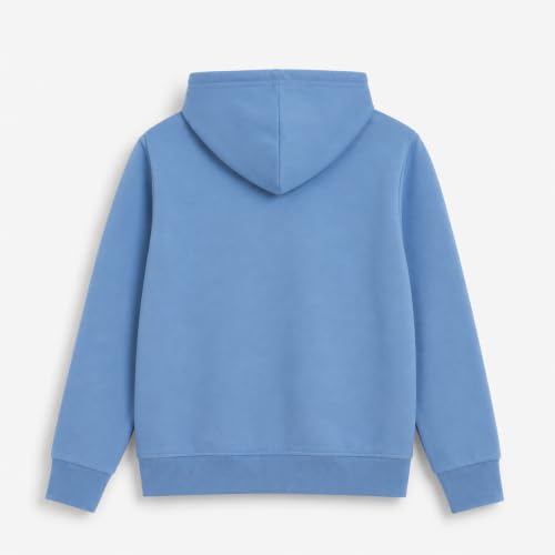 Image of Alan Jones Clothing Boys Hooded Sweatshirt | Full Zip Closure | Full Sleeves | Kangaroo Pocket | Regular Fit | Winter Jacket for Boys | Age 5-16 Years