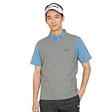 [キャロウェイ] メンズ Vネックニットベスト (ダイヤジャガード) / ゴルフ / C24219100 1020_グレー LL