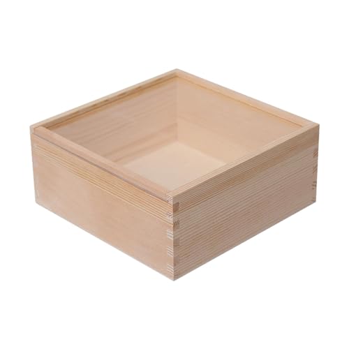 P Prettyia ؐ[{bNX WG[[I[KiCU[ ȊWt WG[{bNX @\ʐ^z_[ ۑe, 18cm×18cm×8cm