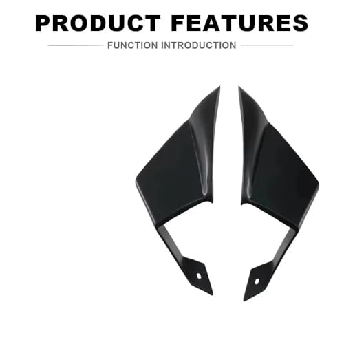 Ailerons fixes de carénage pour ZX10 R finition premium carbone look - 7