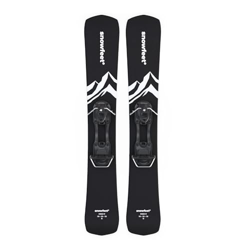 Skiboards Powder by Snowfeet | 99 cm | Skiblades Snowblades, Sci Corto (Ski Bindings)