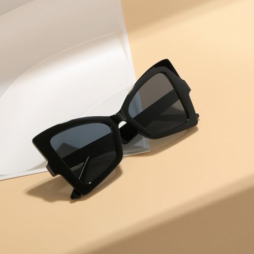 Oversized Cat Eye Sunglasses for Women Trendy UV Protection Butterfly Shaped Sunglasses Eyeglasses3