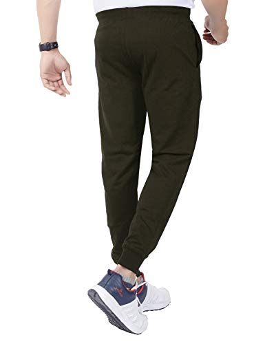 Image of DECISIVE Fitness Joggers Slim Fit Track Pant with 2 Pocket Track Pant for Men- Camo-Grey