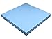 Heiro Schaumstoffplatte Blau 50x50cm Schaumstoff Kissen Schaumstoffpolster - extra formstabil - 5cm dick