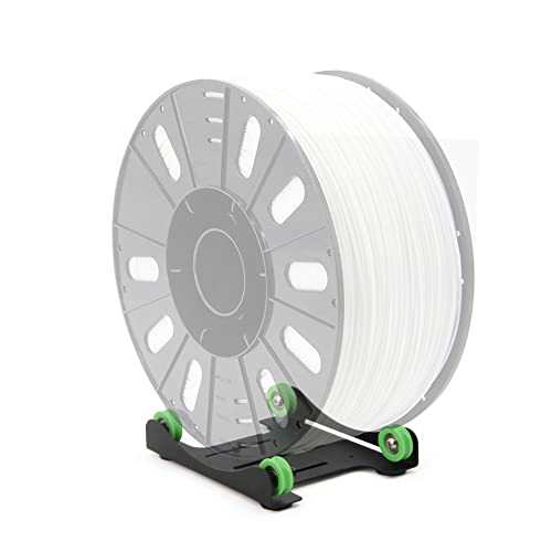 Zeberoxyz Support de filament pour imprimante 3D avec support de montage rÃ©glable 26-126mm pour TPU/PLA/ABS/Nylon 0.5-3KG matÃ©riel d'impression 3D (Support pour filament de 0,5-3KG)