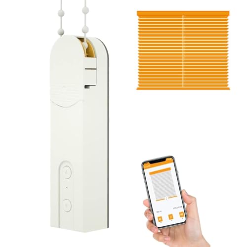 Abridor de persianas enrollables motorizado inteligente, control remoto y motor de cortina de control de voz, tiempo ajustable y fácil de instalar para el hogar, hoteles y fábricas