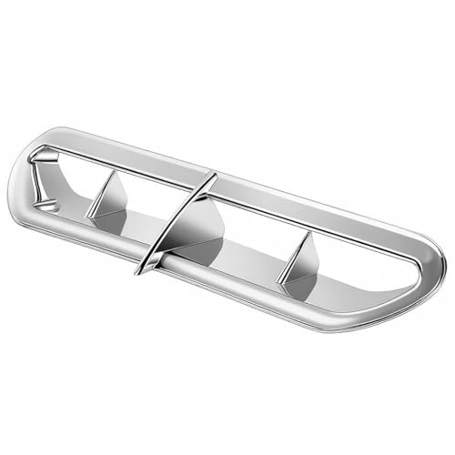 Image of Chrome Outer Fairing Vent Accent For Harley HD Electra Street Glide 2014-2022 2023 2024